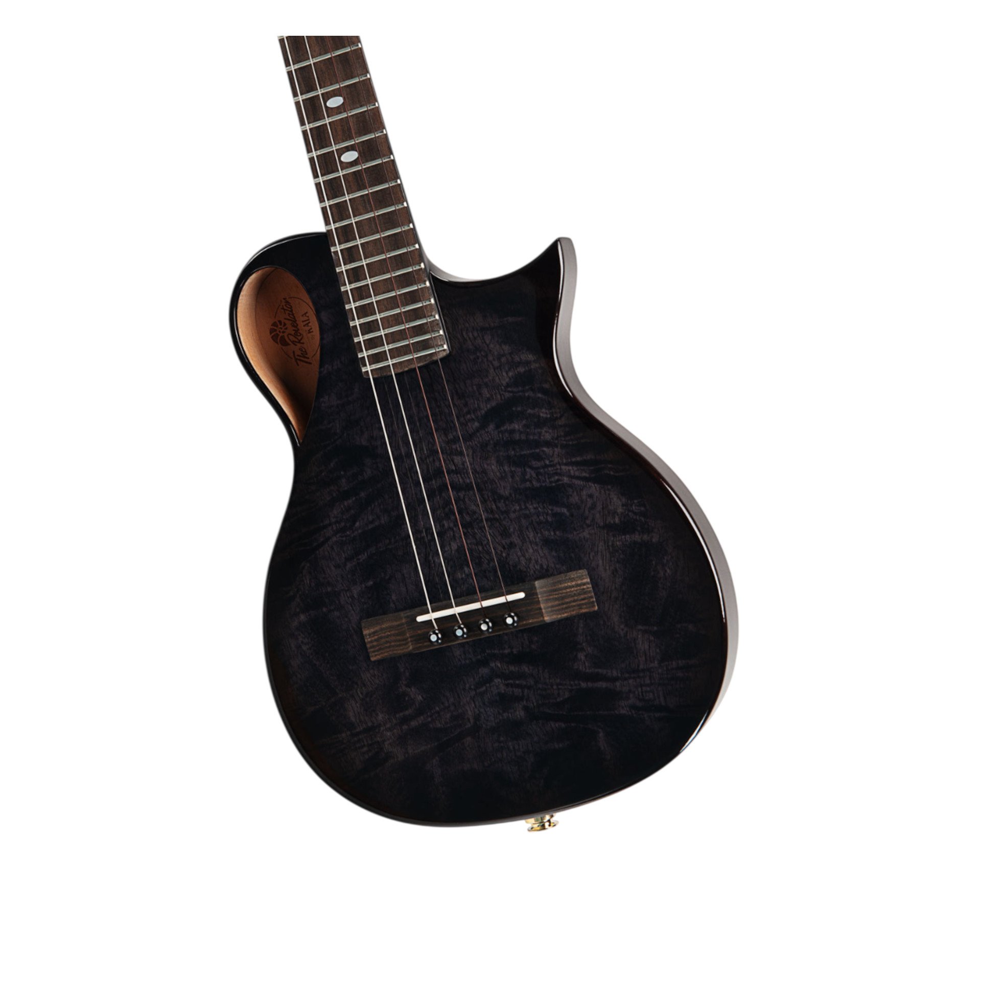 Revelator Nautilus Tenor Ukulele Horizon Black  Night Mango